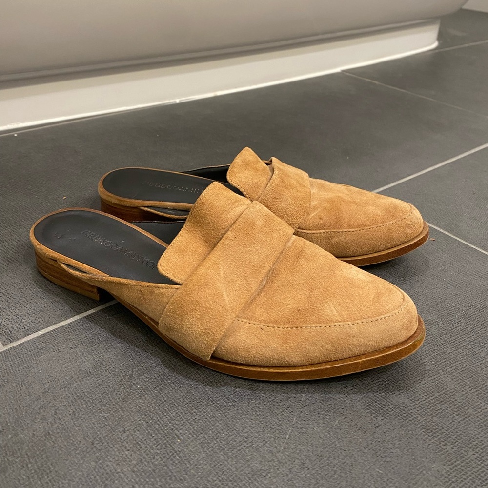 Rebecca Minkoff Suede Mules Size 5